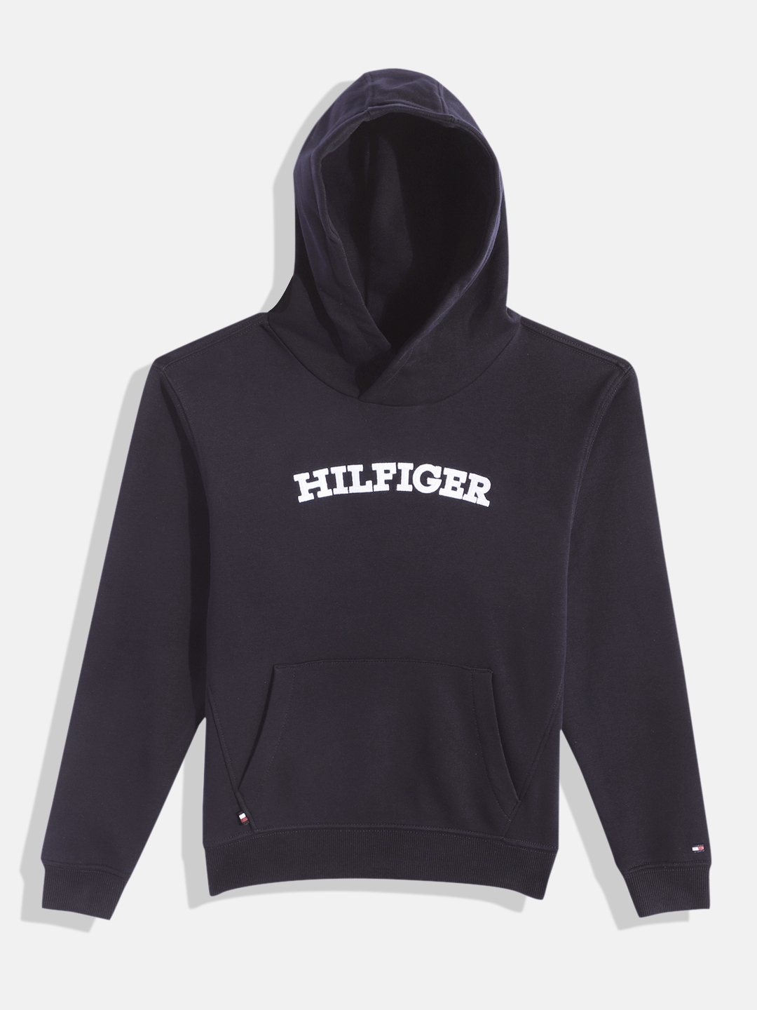 Buy Tommy Hilfiger Boys Brand Logo Printed Hooded Sweatshirt
