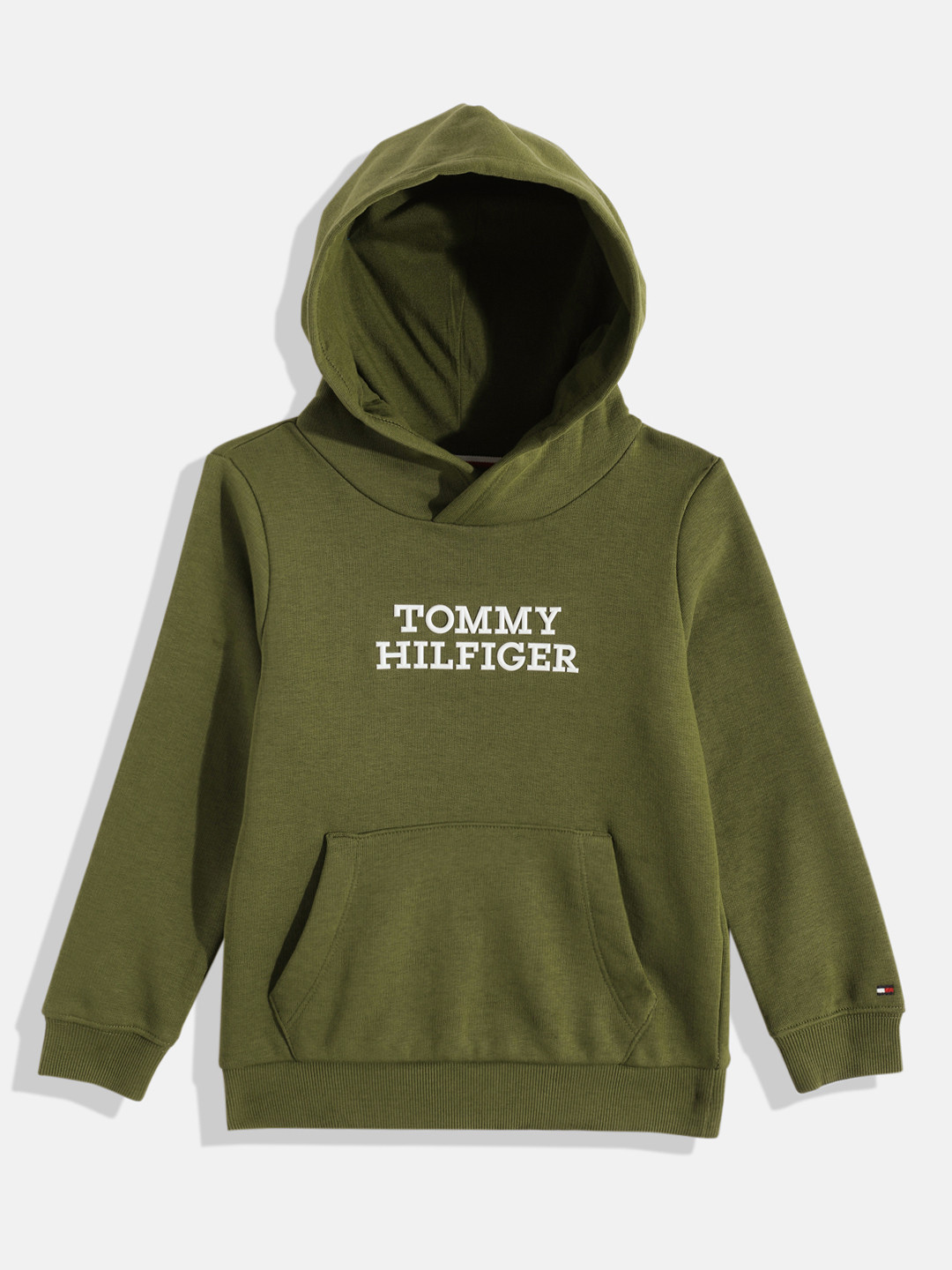 Tommy Hilfiger Boys Brand Logo Hooded Sweatshirt