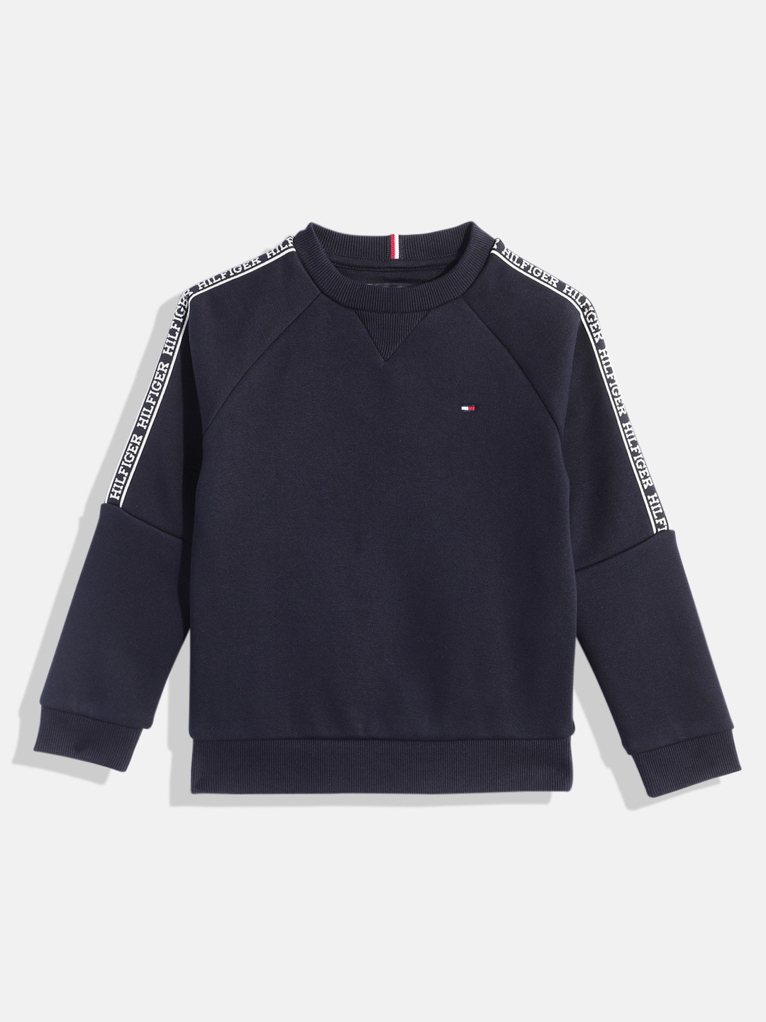 Tommy Hilfiger Boys Brand Logo Taping Sweatshirt