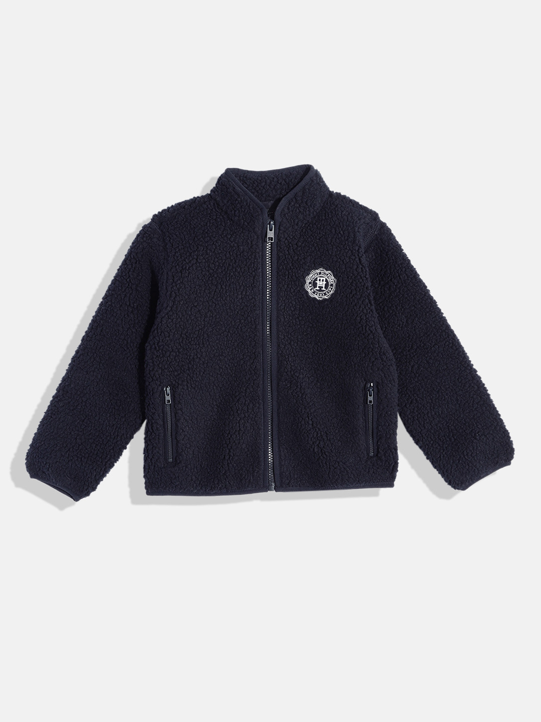 Tommy Hilfiger Boys Fleece Sherpa Stamp Jacket