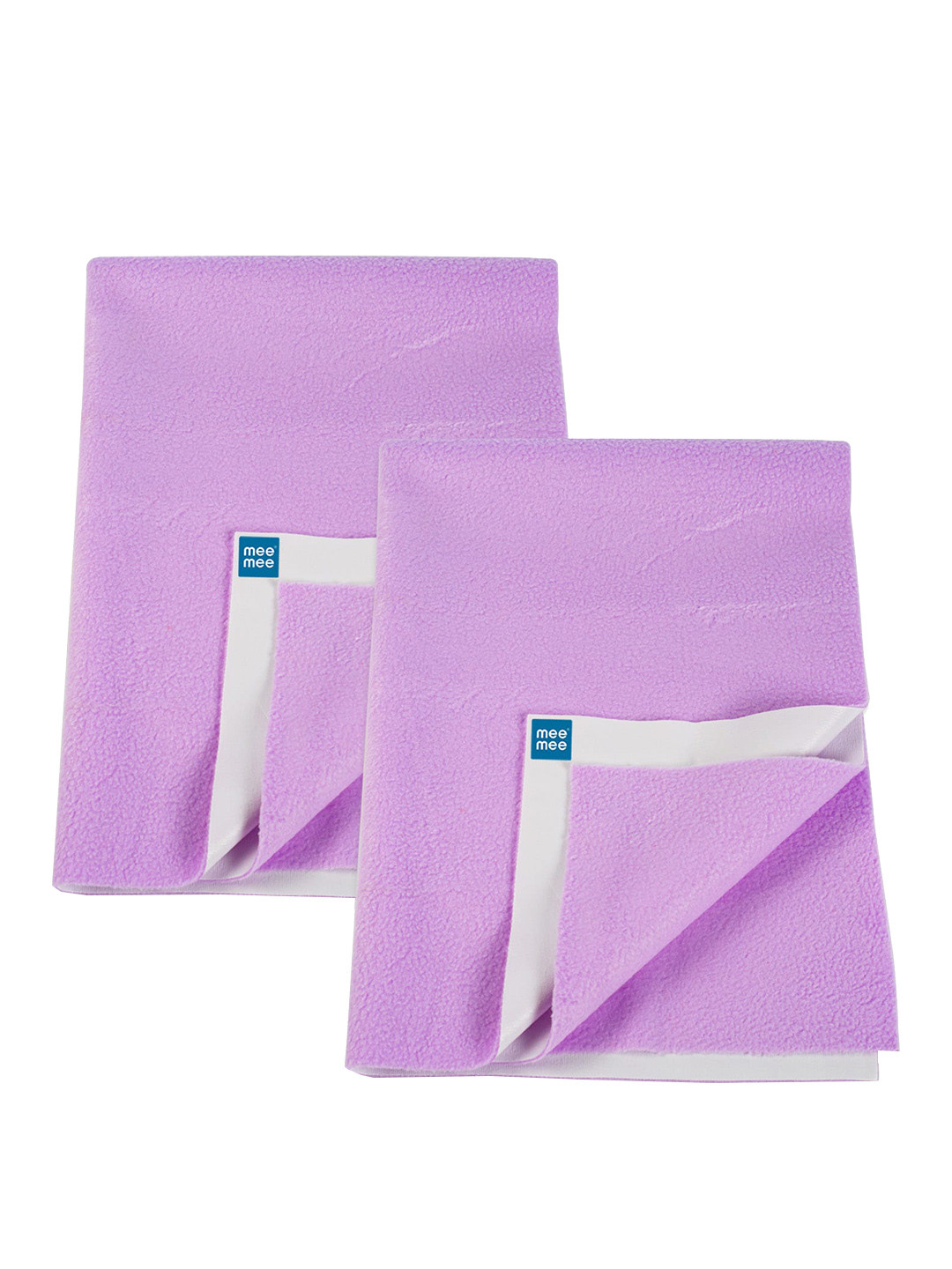 MeeMee Kids Purple 2-Pieces Cotton Mattress Protector