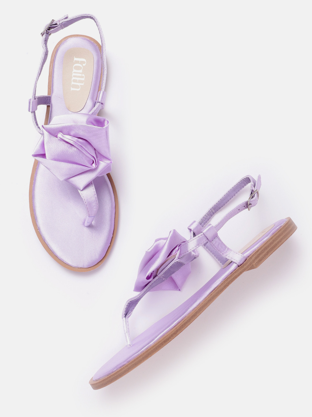 DOROTHY PERKINS Women Flower Detail T-Strap Flats