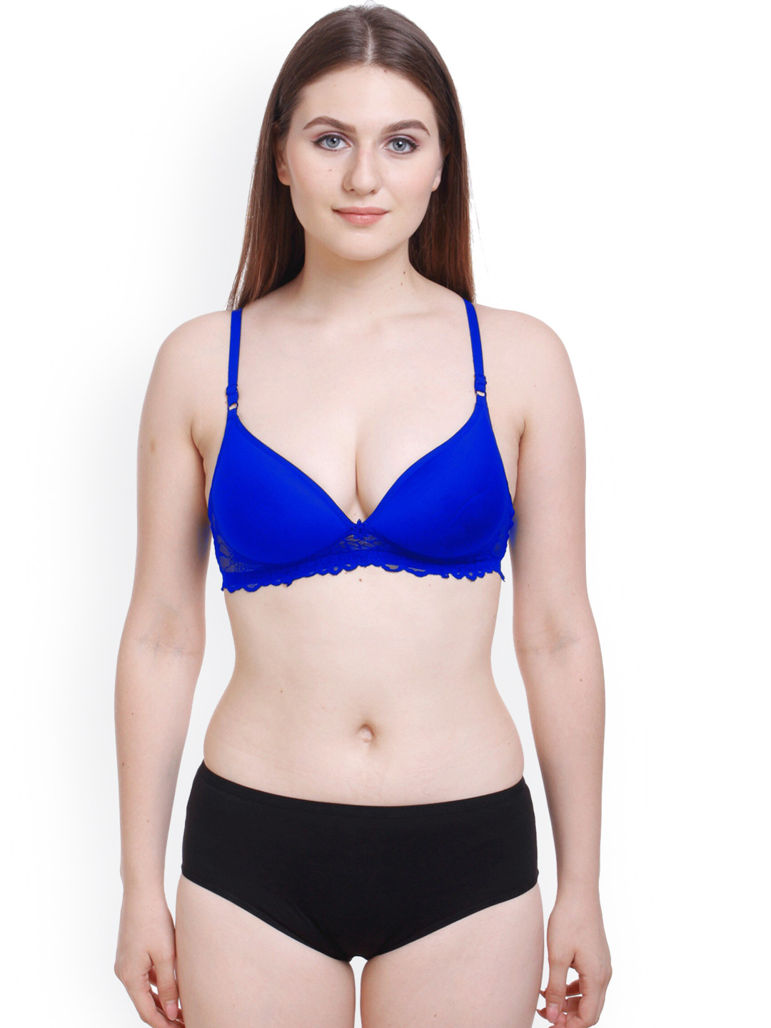 Aamarsh Lace Cotton Lingerie Set AP_R_Pd Set_Blue_30