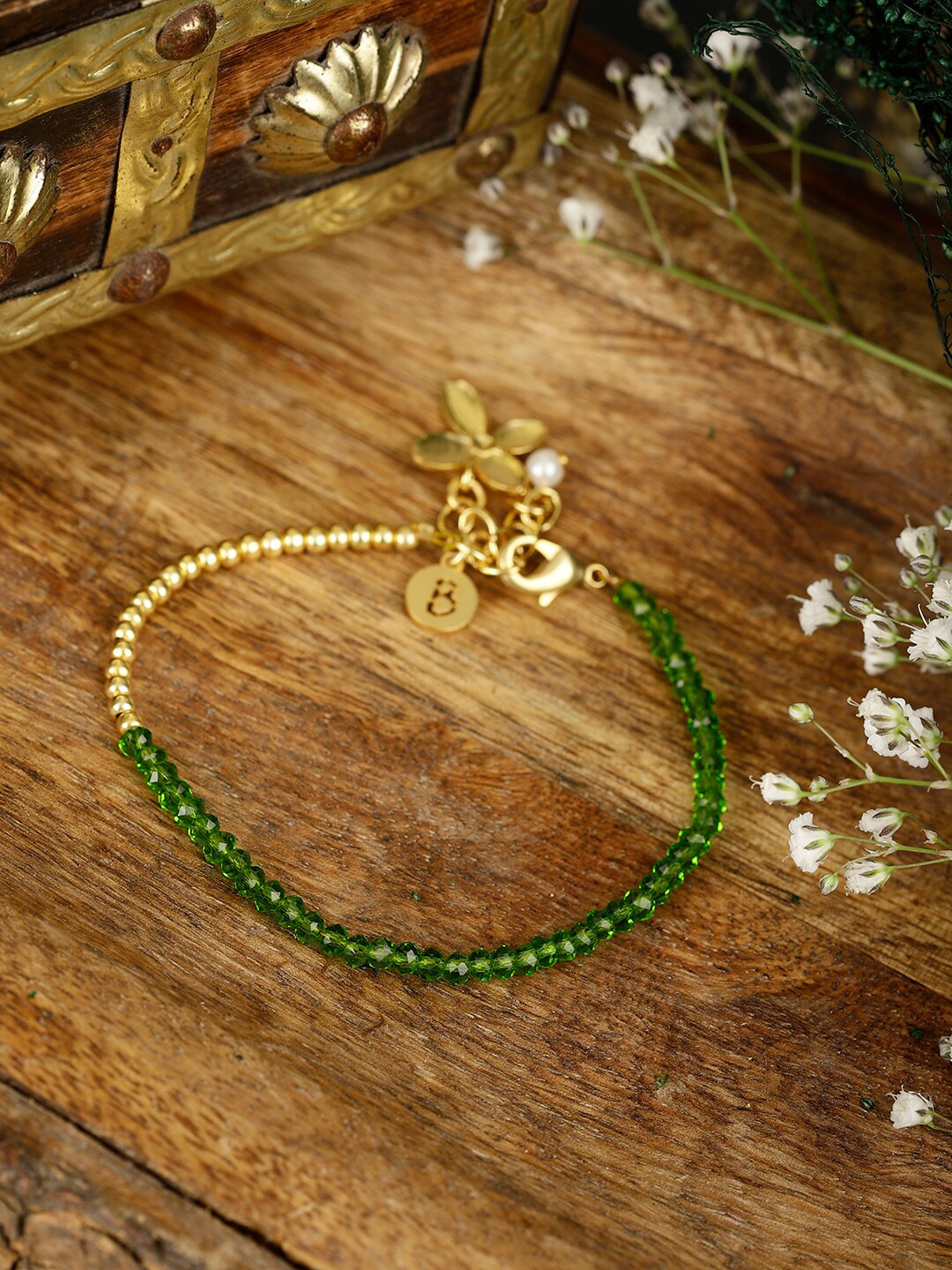 Berserk Gold-Plated Charm Bracelet