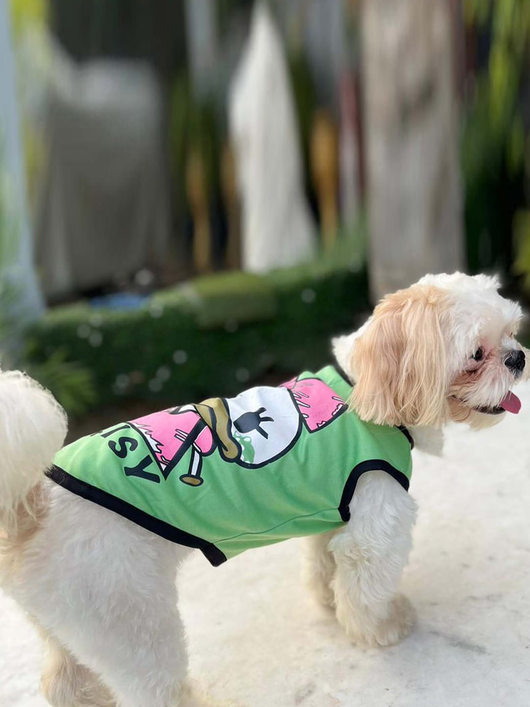 Lulala Unisex Daisy Printed Dog T-Shirt