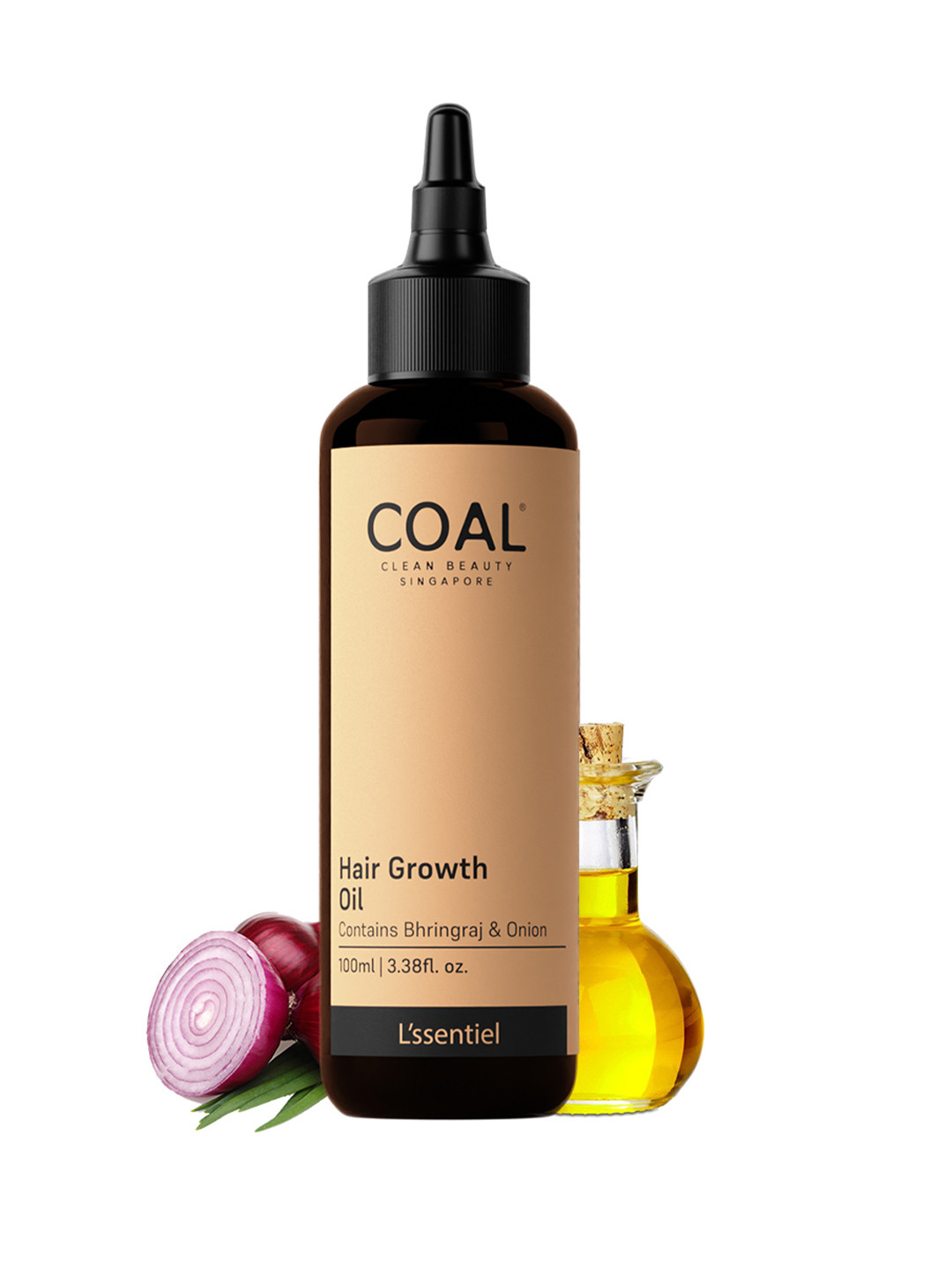 COAL CLEAN BEAUTY Hair Growth Oil with Bhringraj & Onion - 100 ml