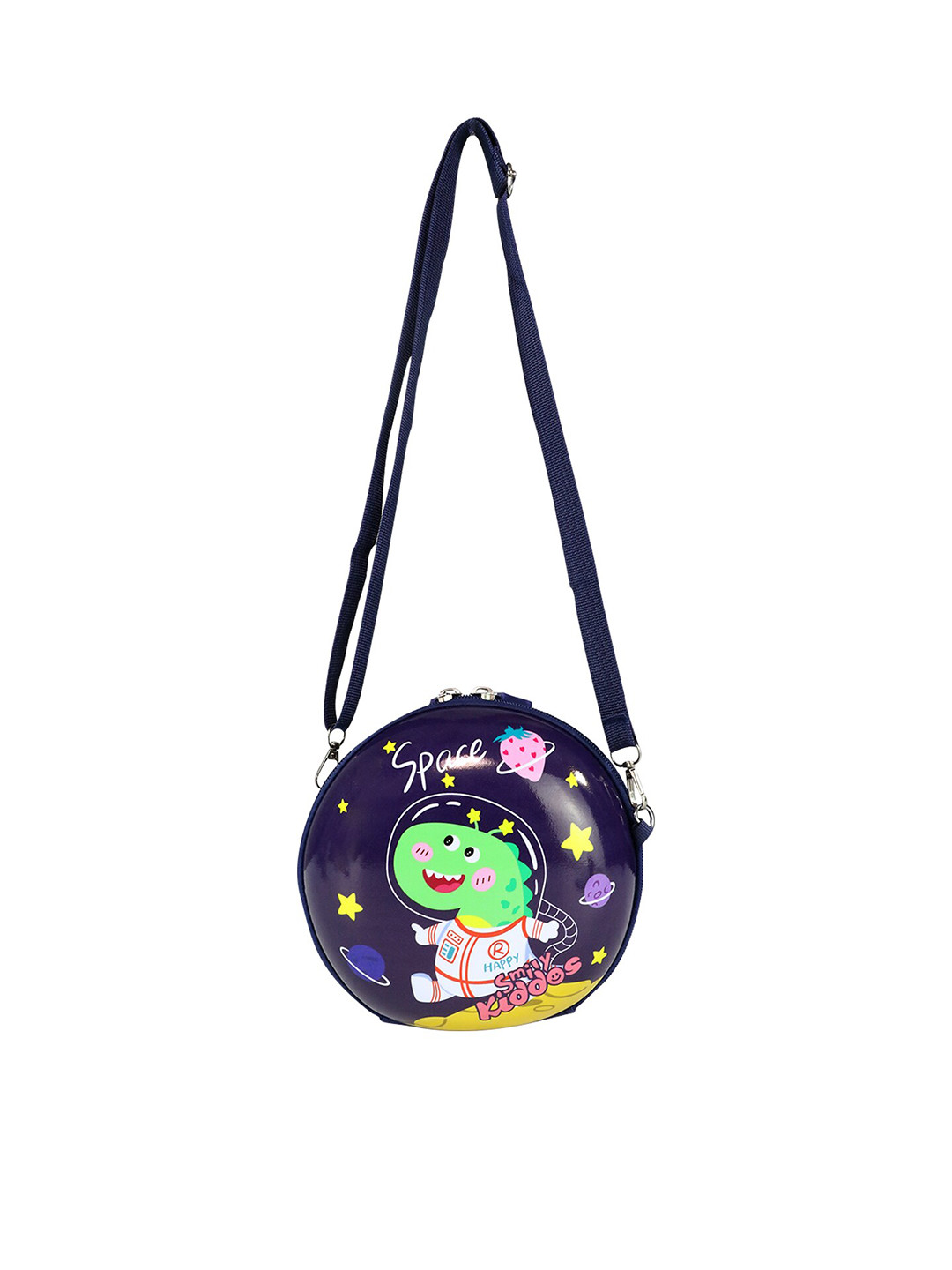Smily Kiddos Girls Space Dino Theme Printed Sling Bag