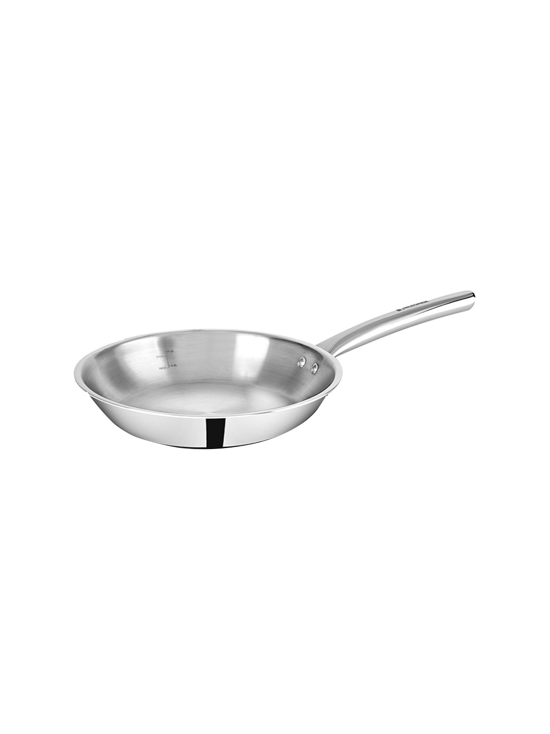 Bergner Tripro TriPly Stainless Steel 20 cm (1 Litre) Induction Bottom Frypan, Silver