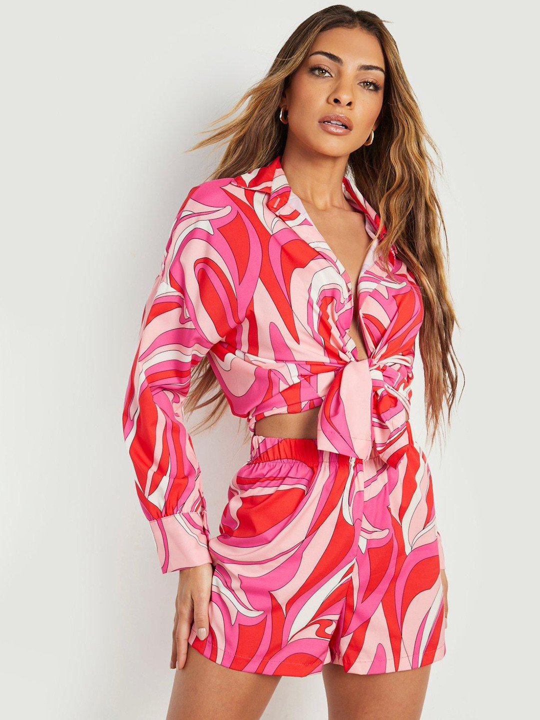 Boohoo Abstract Print Co-Ords