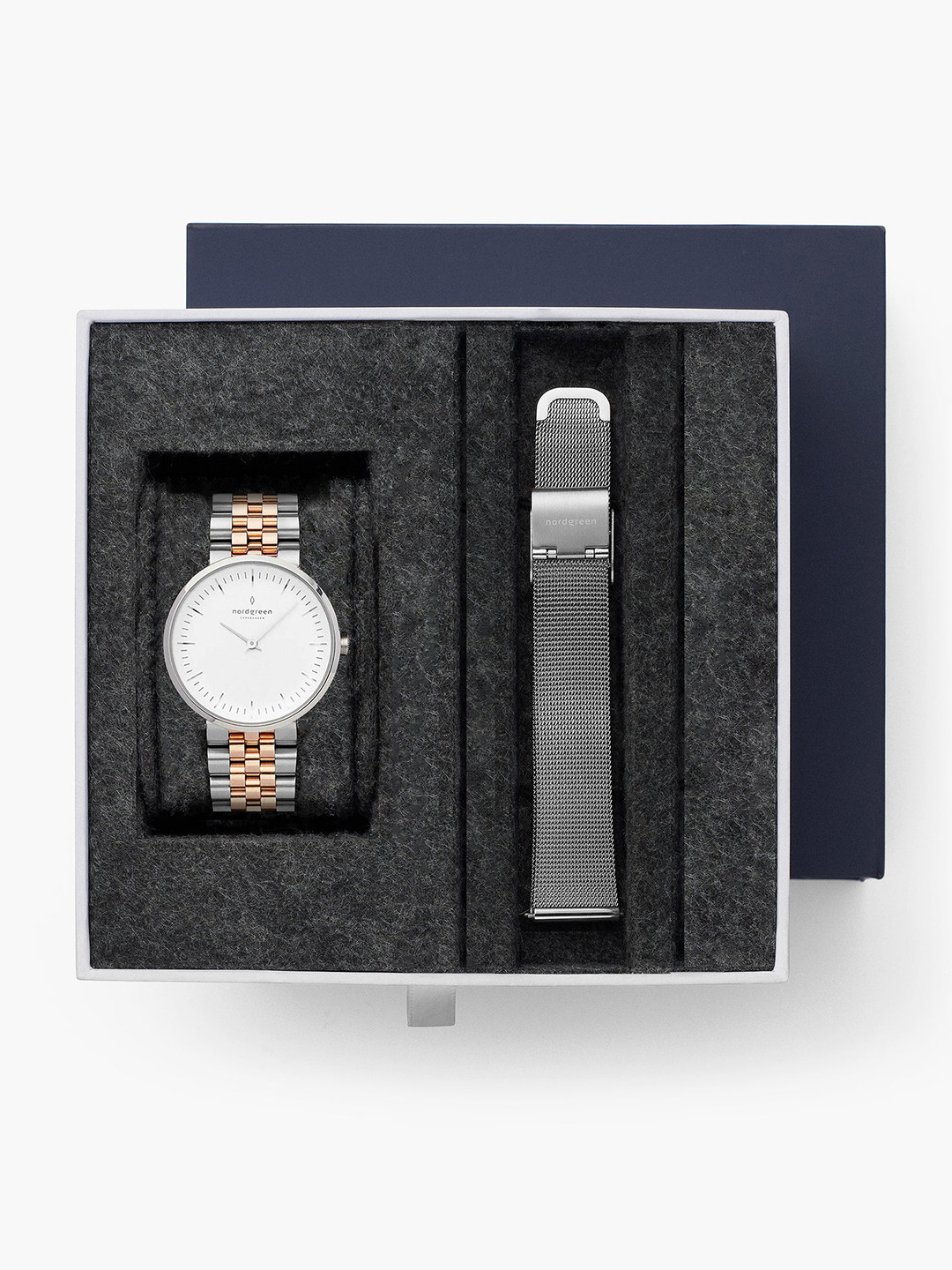 Nordgreen Infinity Women Stainless Steel Changeable Straps Analogue Watch 5714205028272