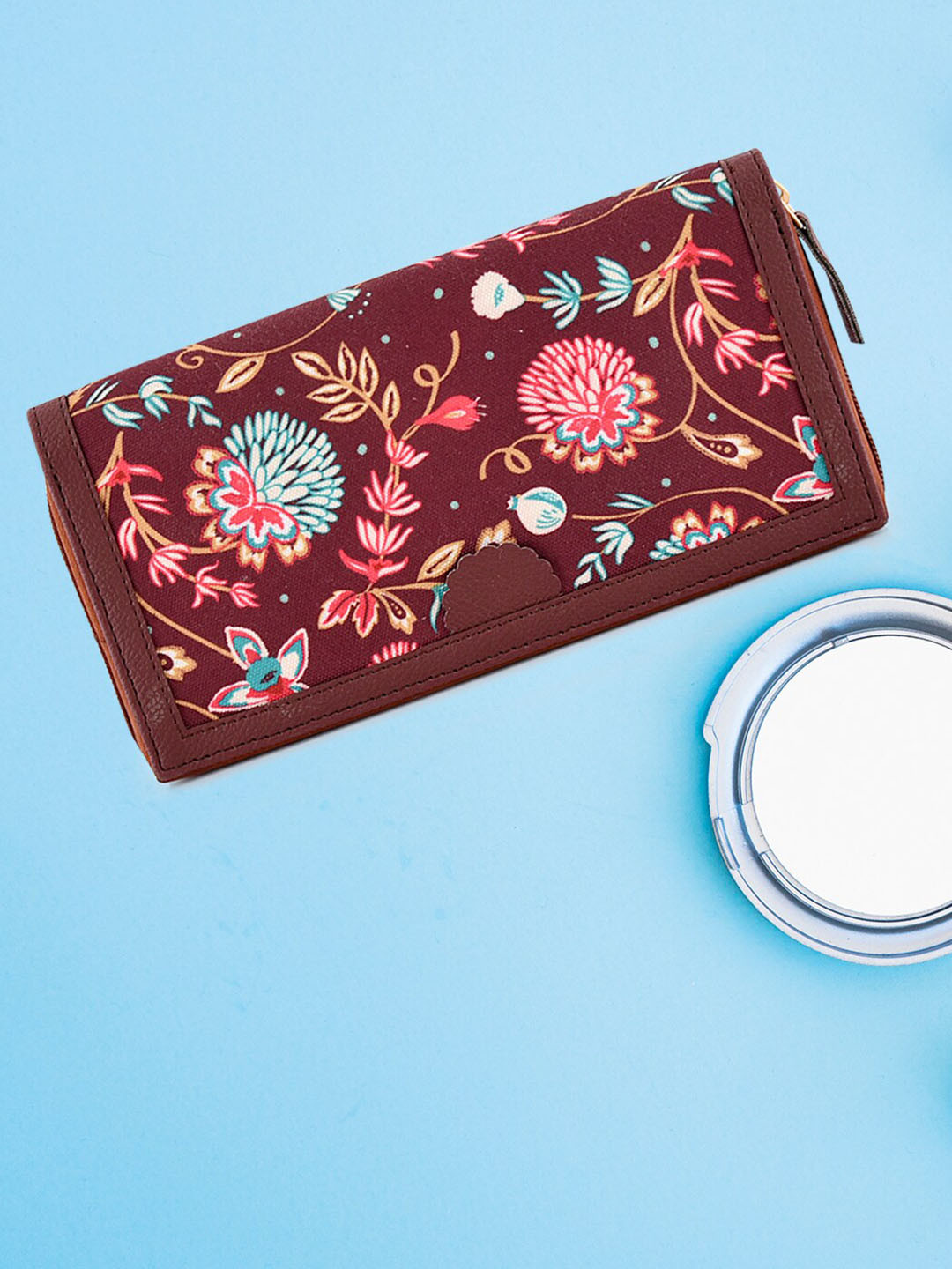 Lychee bags Ethnic Motifs Printed Wallet