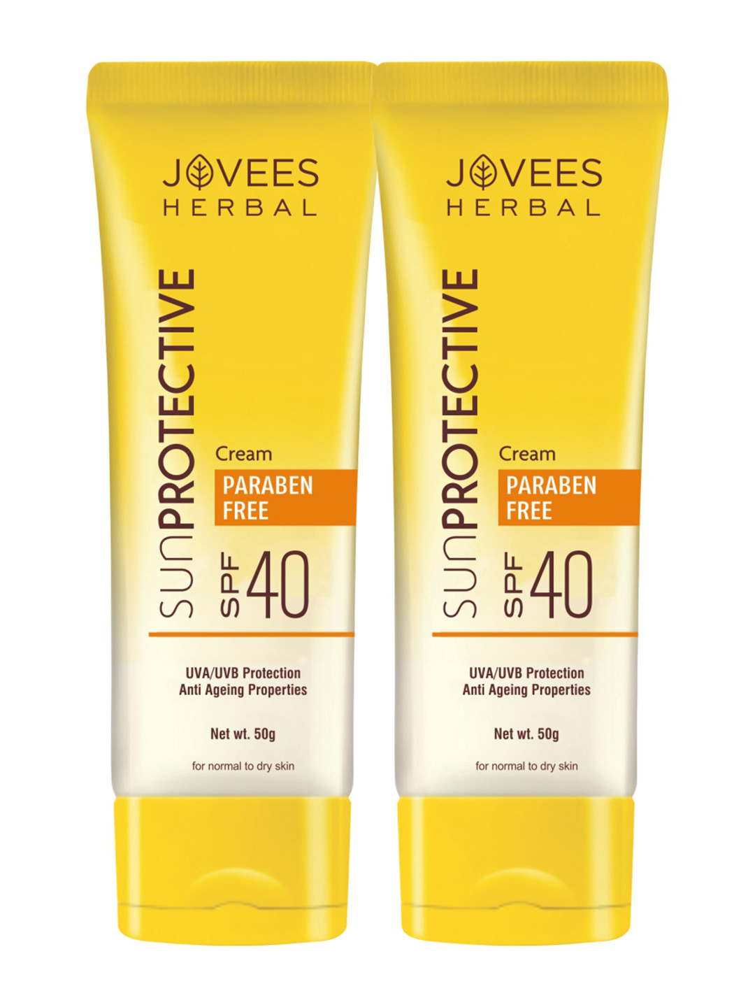 Jovees Set of 2 Sun Protective Sunscreen SPF 40 UVA/UVB Protection -50g Each