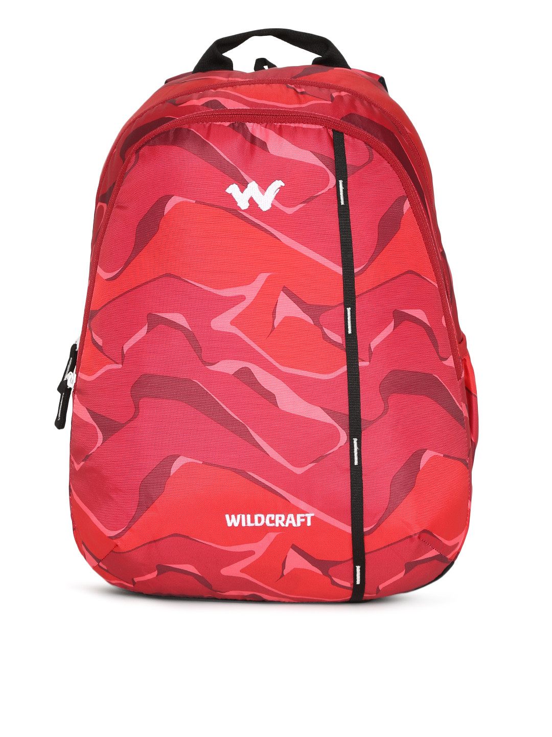 Wildcraft 1 Geo Camo Unisex Coral Graphic Backpack