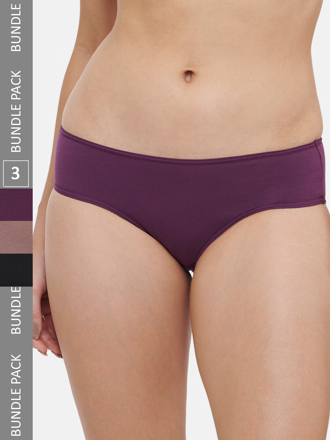 Triumph Women Pack Of 3 Hipster Briefs M000153 Z9