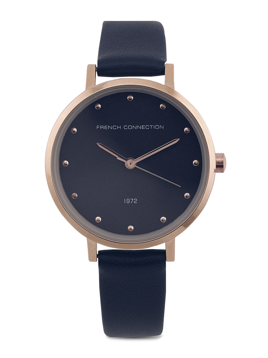 French Connection Women Leather Straps Analogue Watch FCN00080B