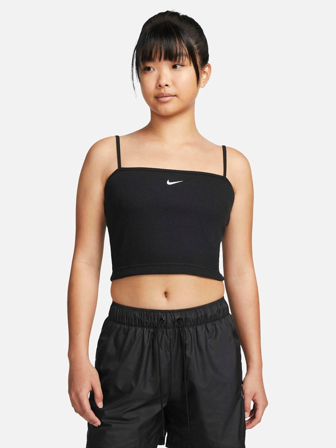 Nike Women Sportswear Essential Ribbed Crop Top