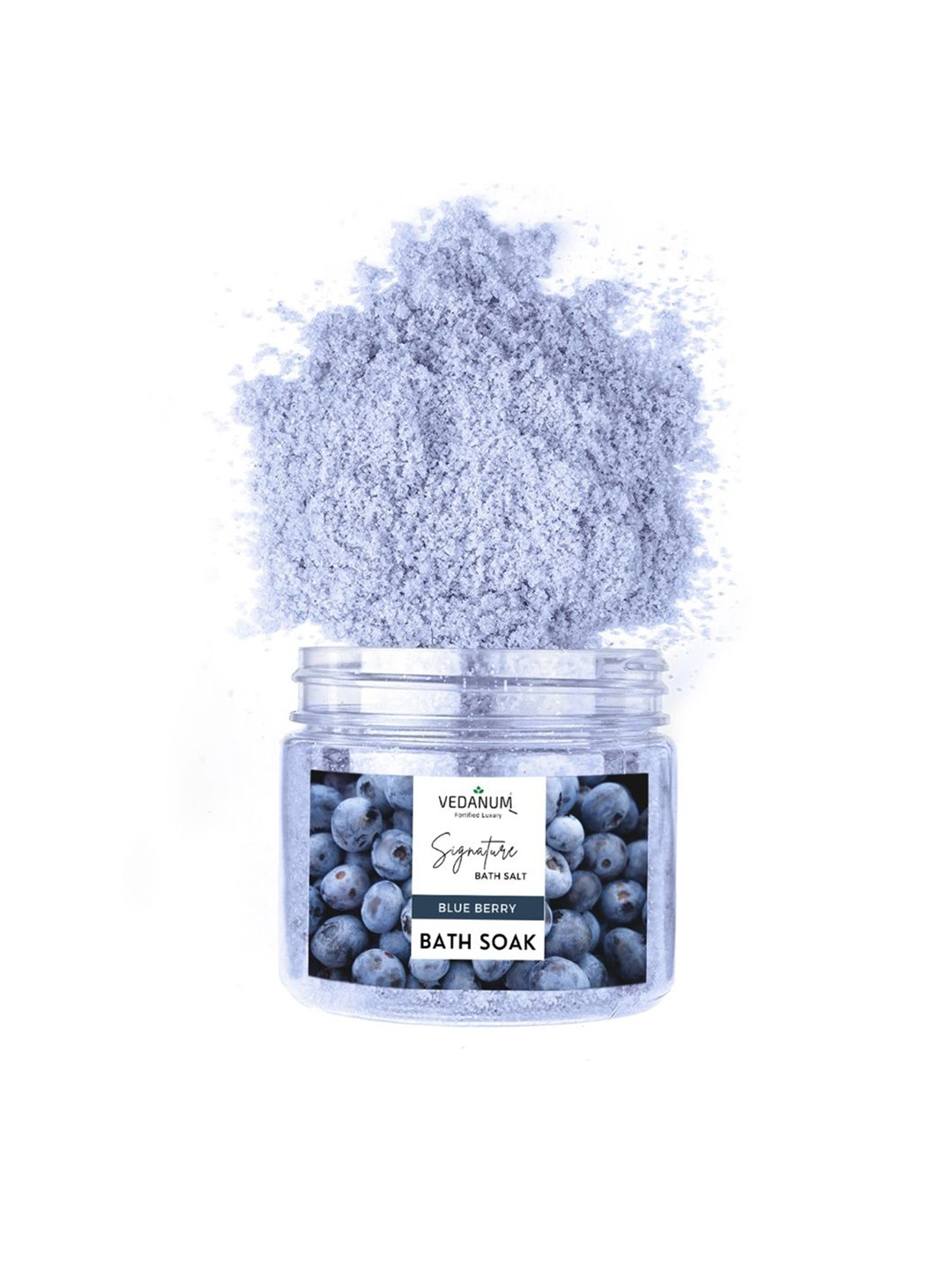 VEDANUM Fortified Luxury Signature Bath Soak Salts 200 gm - Blue Berry