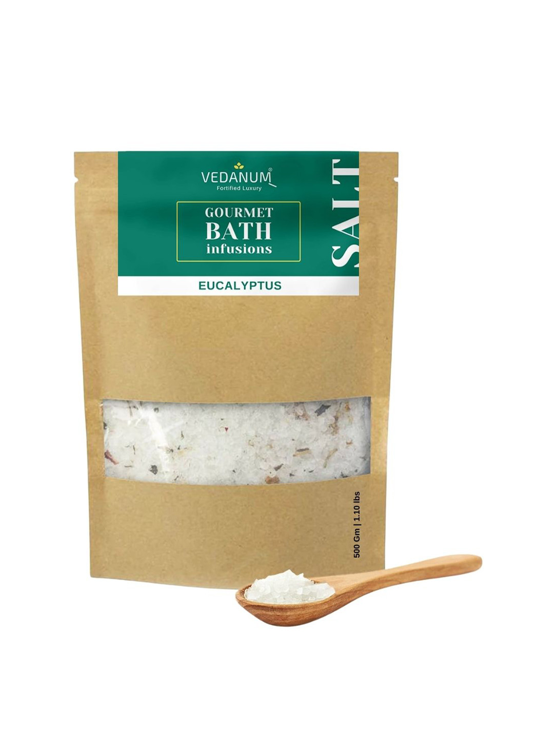 VEDANUM Fortified Luxury Gourmet Infusion Aroma Bath Salt 500 g