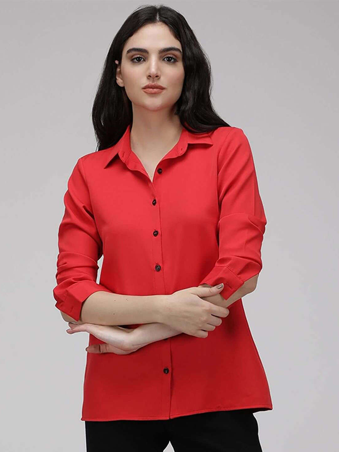 IDK Shirt Collar Shirt Style Top