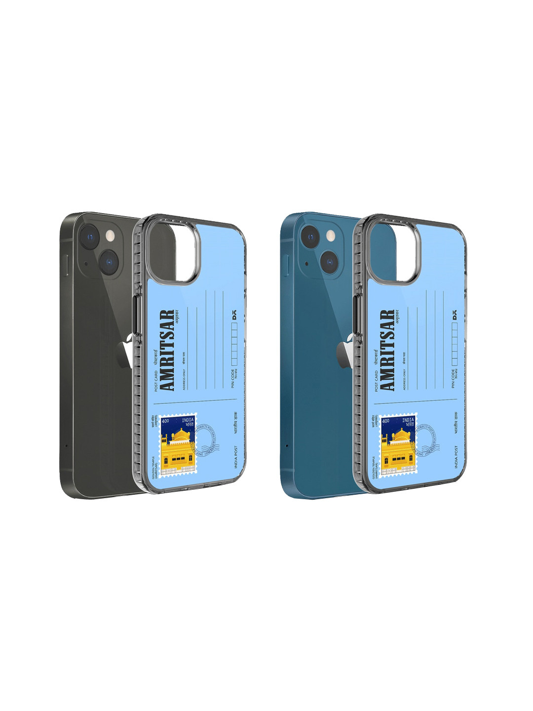 DailyObjects Printed Postcard Design iPhone 13 Phone Back Case