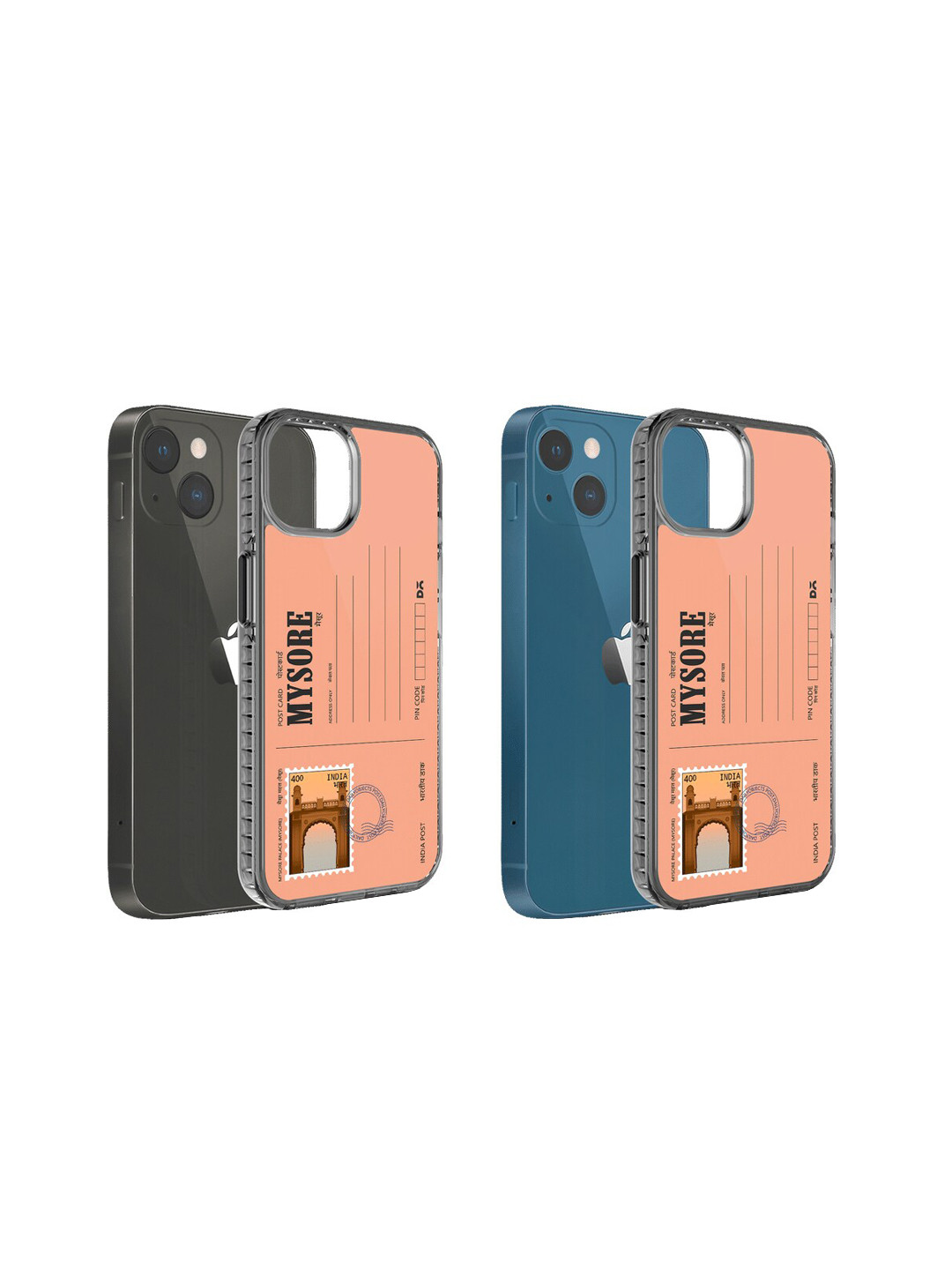 DailyObjects Postcard Printed iPhone 13 Phone Back Case