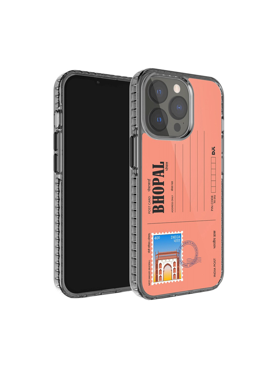 DailyObjects Postcard Design Printed iPhone 13 Pro Max Phone Back Case