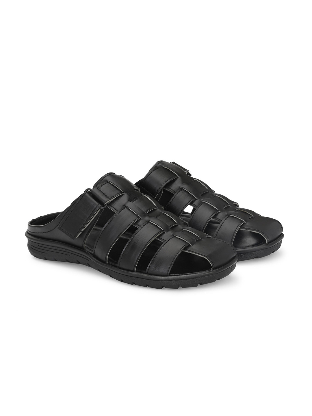 Azzaro Black Slip-On Comfort Sandals