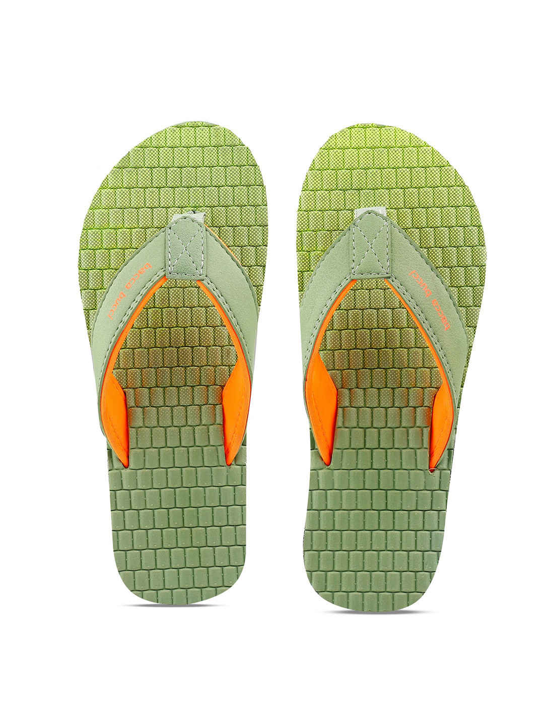 bacca bucci Men Maldives Textured Thong Flip Flops