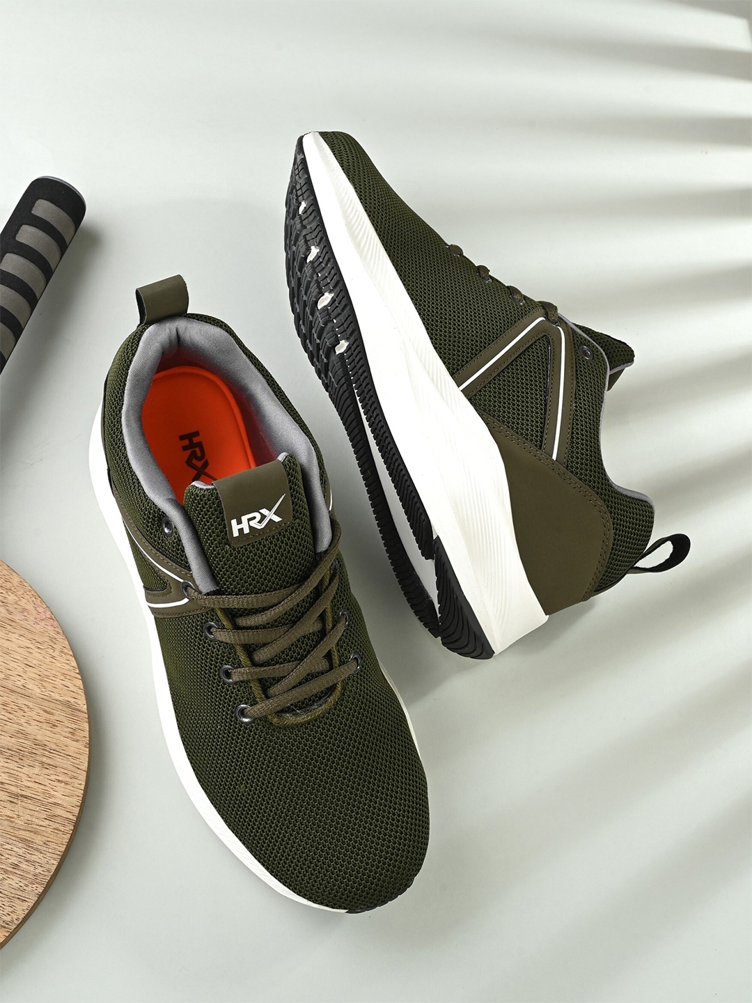 Hrx olive hot sale green shoes