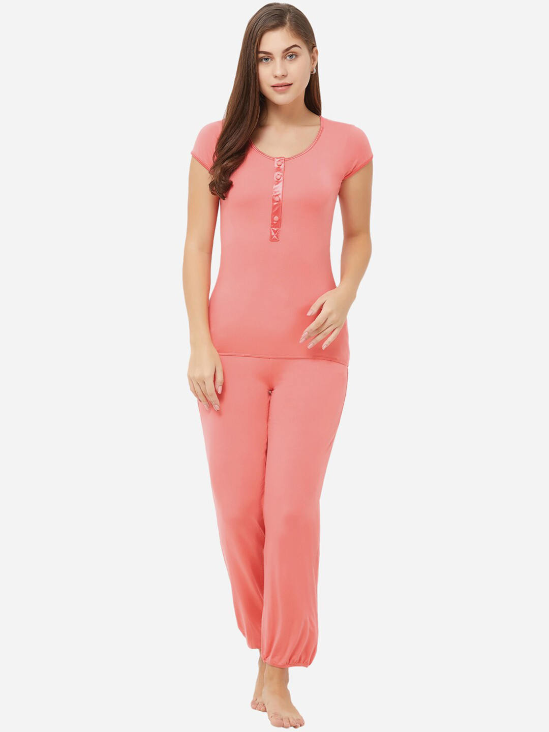 Soie Knitted Top With Pyjama