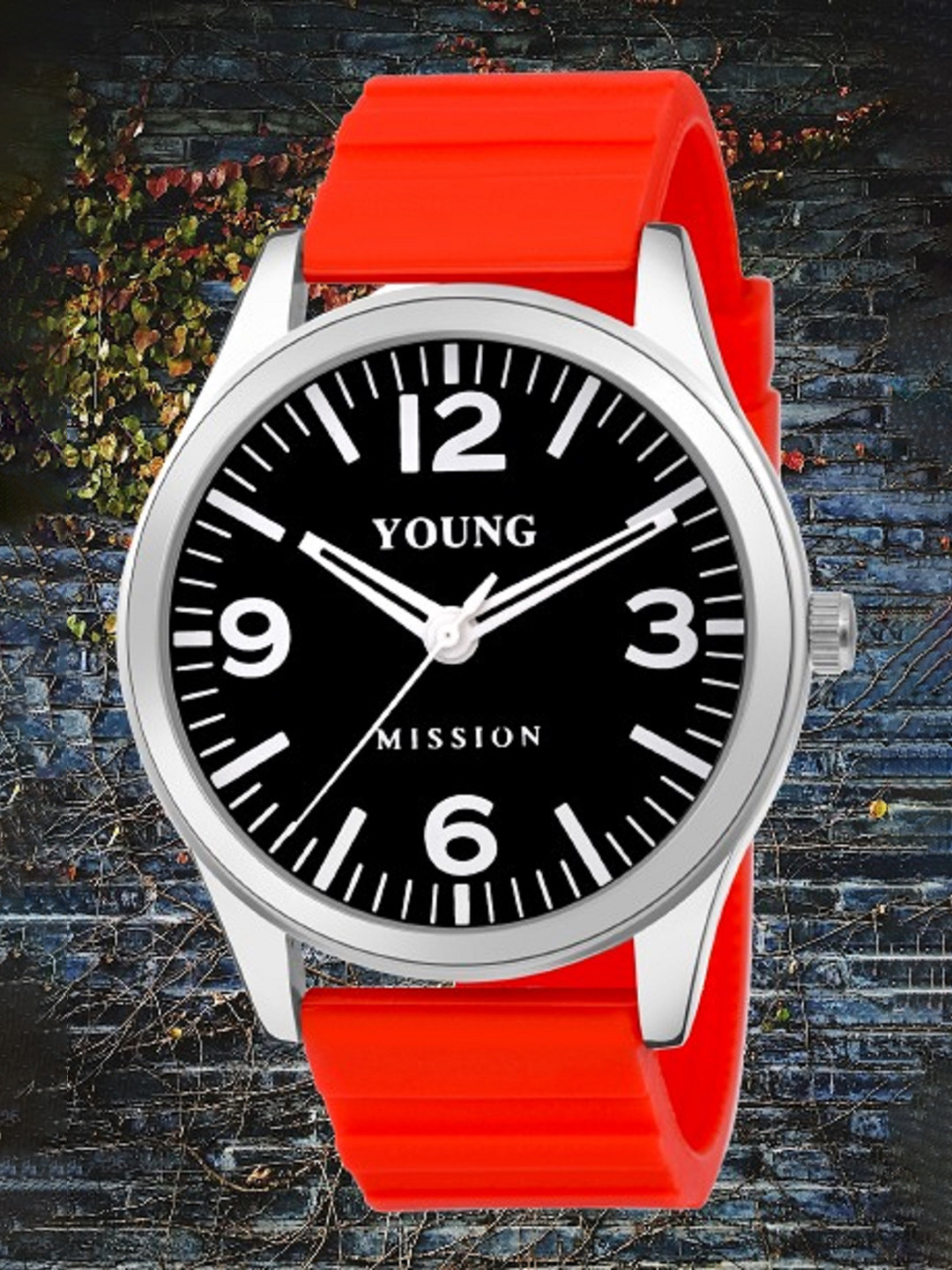 YOUNG MISSION Kids Printed Dial Analogue Watch YOUNG MISSION YM 9009 RD