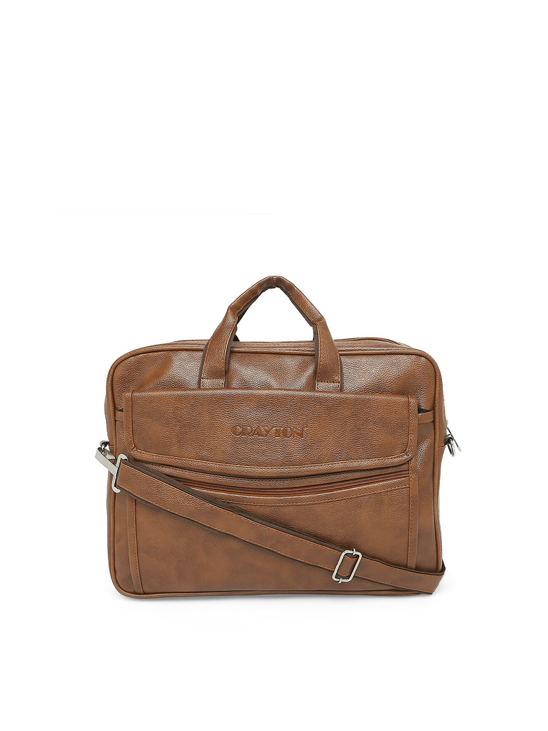 CRAYTON Unisex Leather Laptop Bag
