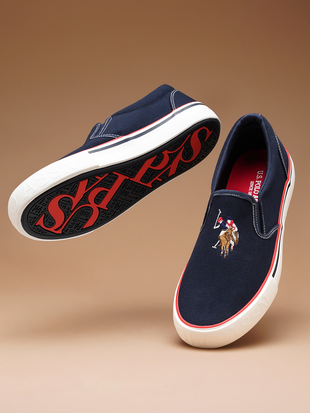 U.S. Polo Assn. Men Skye Classics Slip On Sneaker