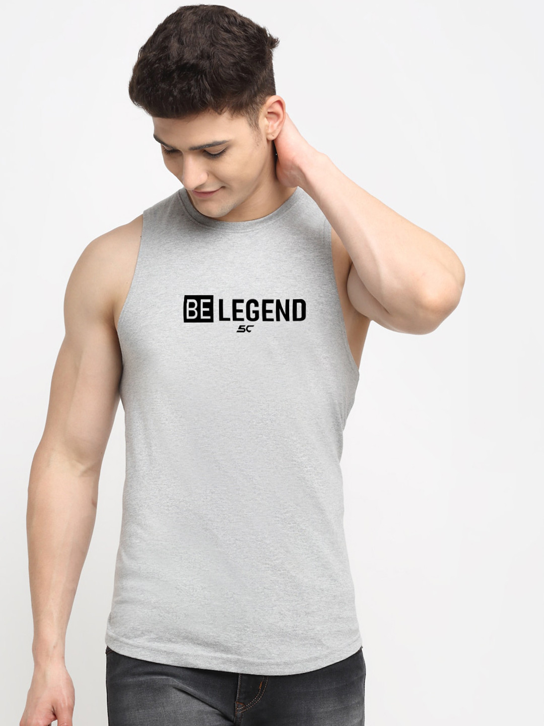 Friskers Be legend Printed Cotton Innerwear Tank Vest