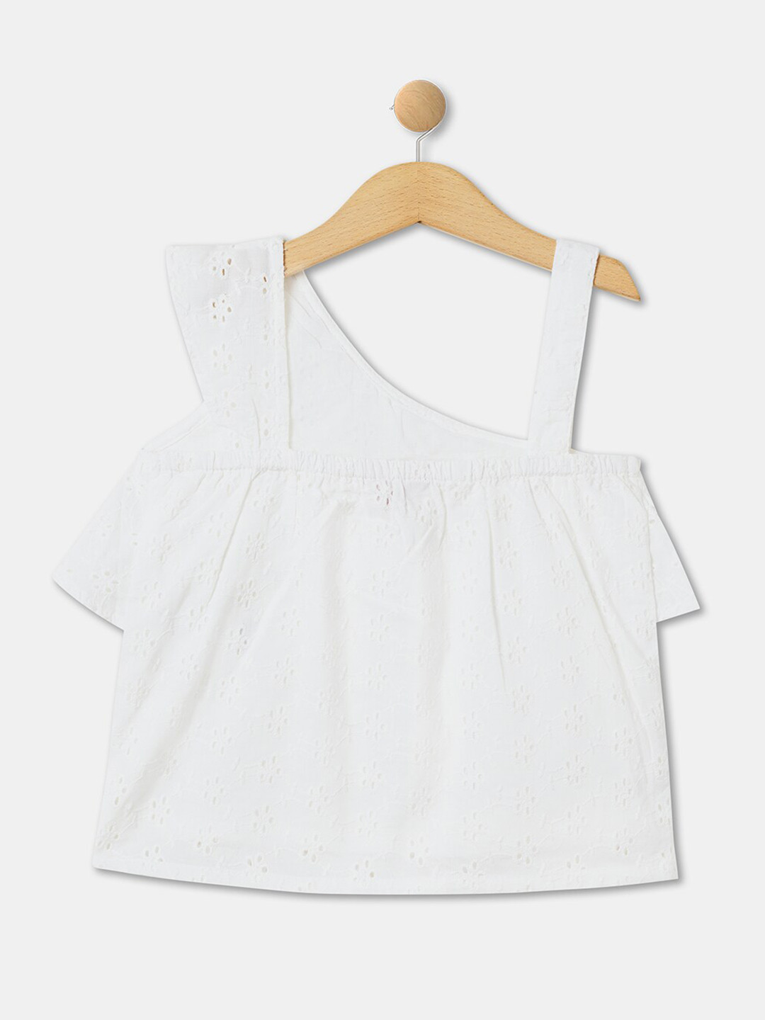 R&B White Cotton Top