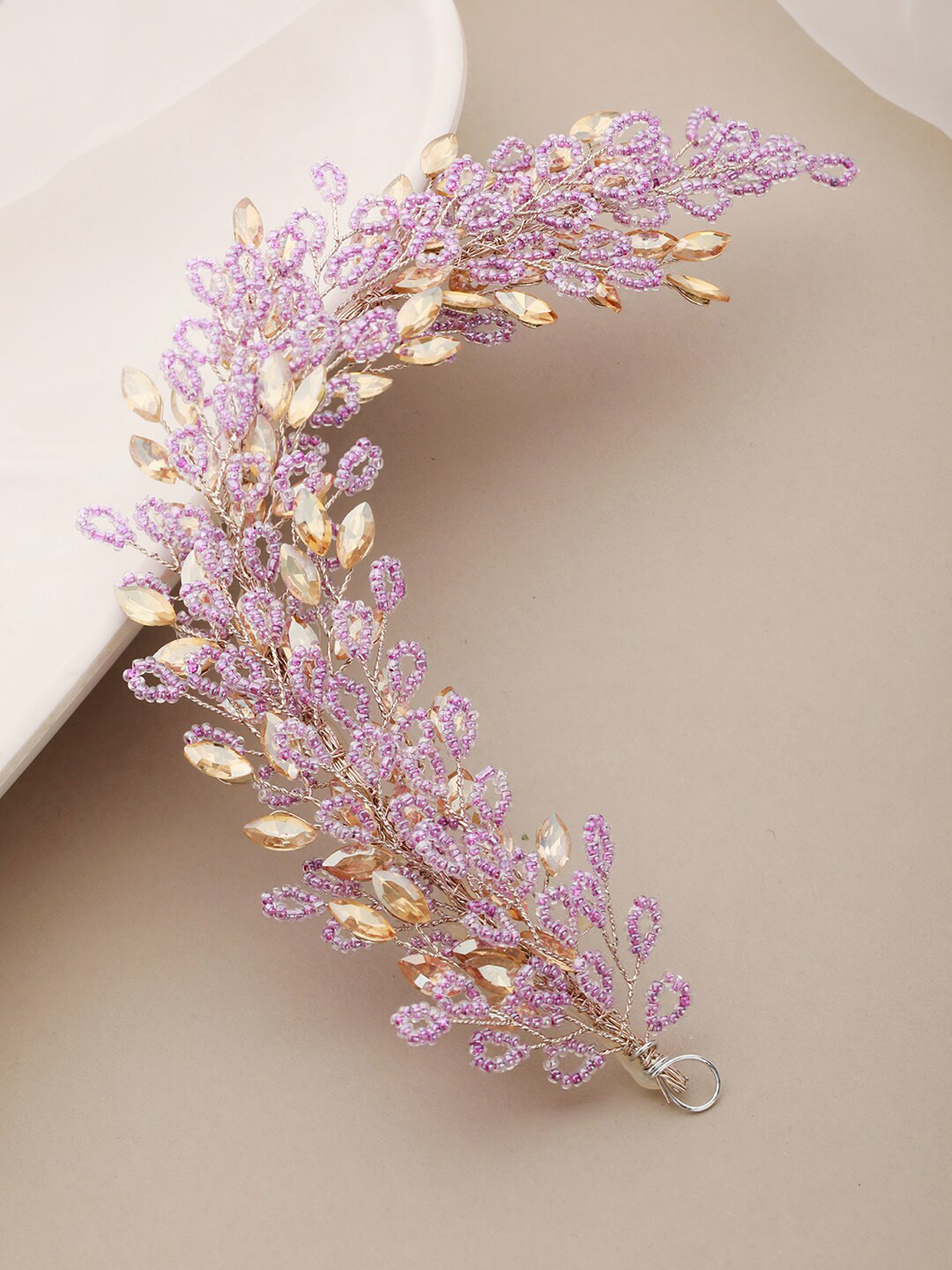 Saraf RS Jewellery Embellished Tiara