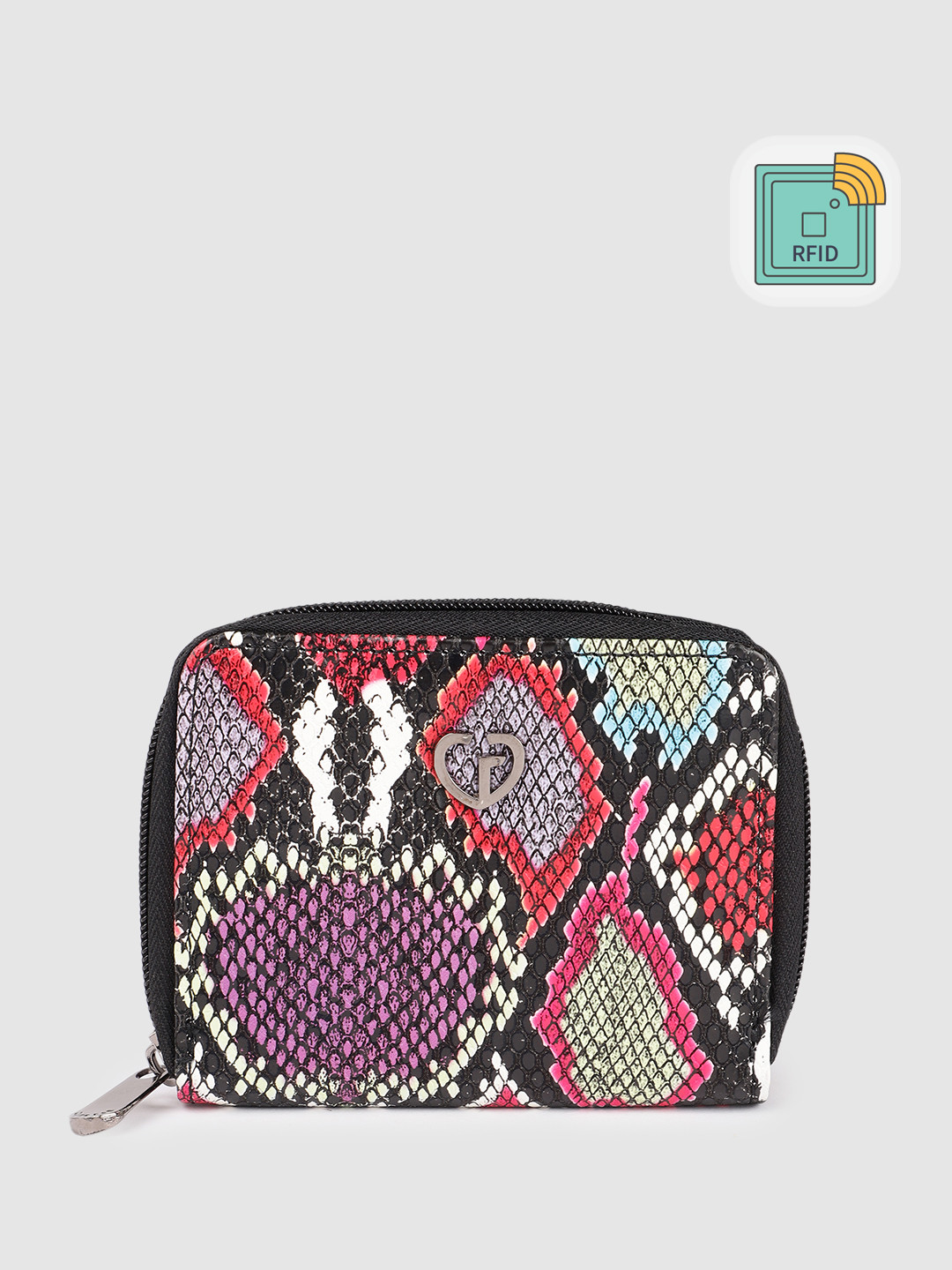 Caprese Hilda Women Fuchsia Small Wallet