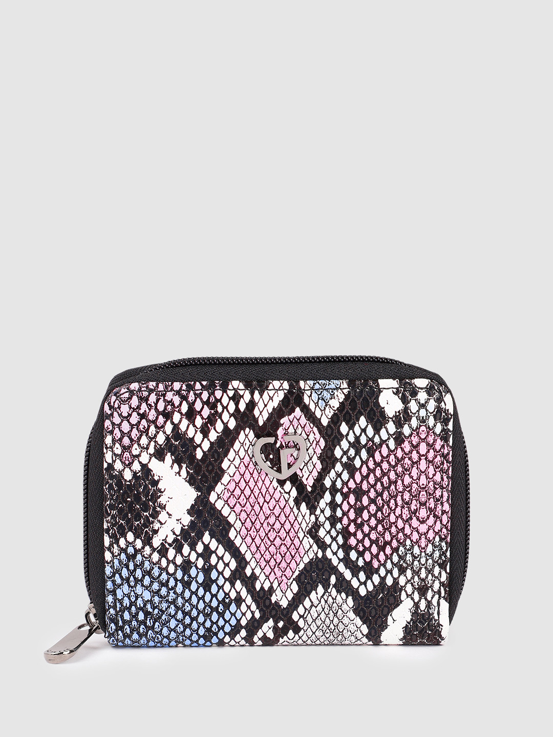 Caprese Hilda Women Blue Small Wallet