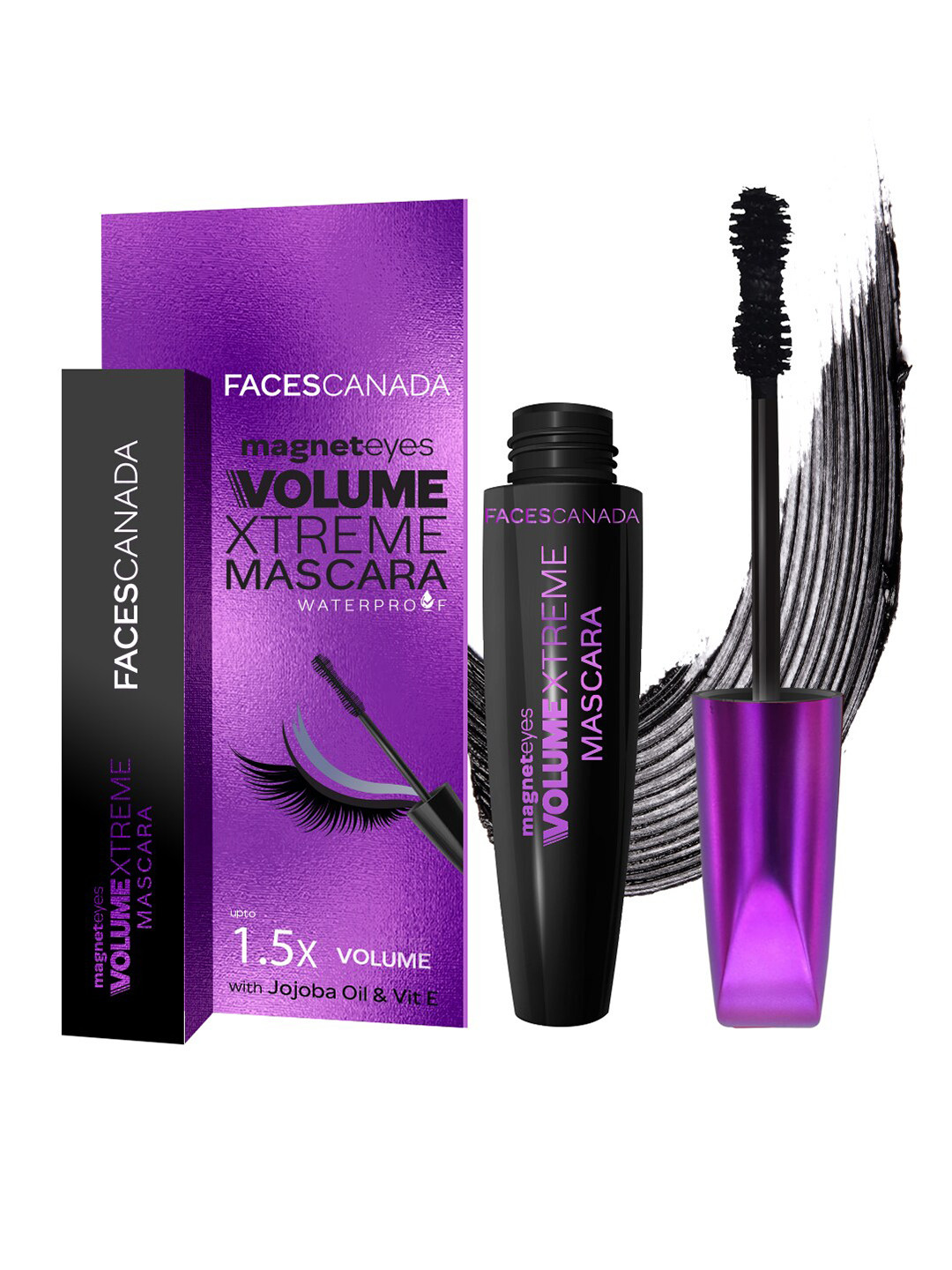 FACES CANADA Magneteyes Volume Xtreme Waterproof & Long Wear Mascara 8 g - Black
