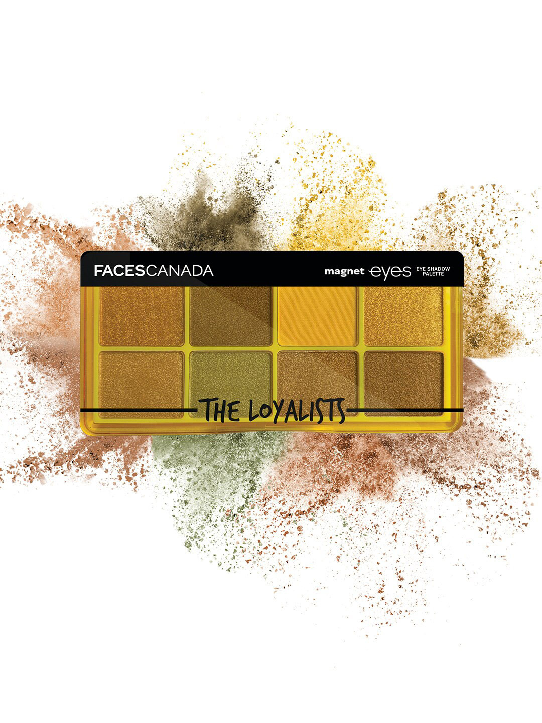 FACES CANADA Magnet Eyes Intensely Pigmented 8 In 1 Eyeshadow Palette 6.4g - The Loyalists