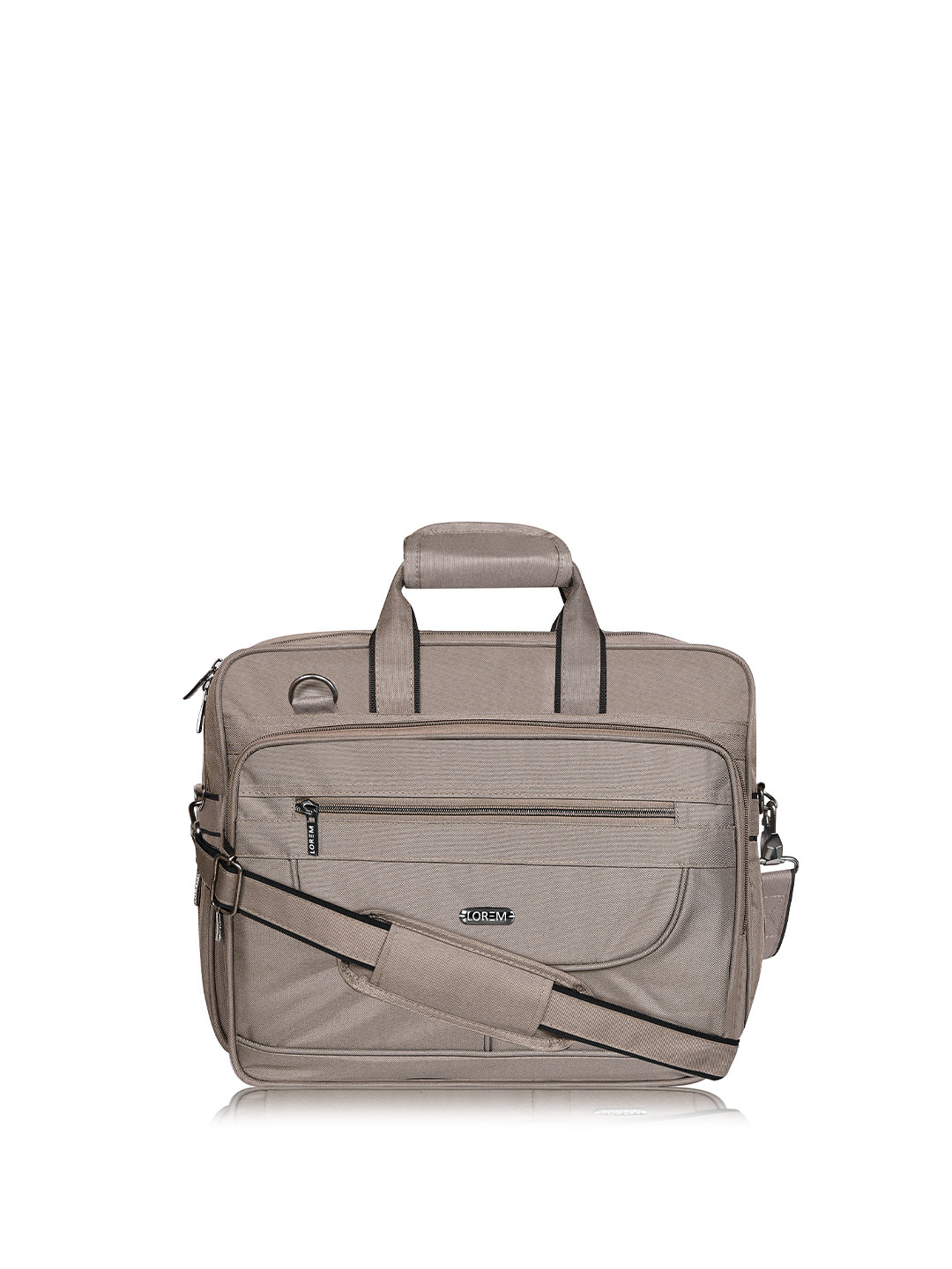 LOREM Men Textured Messenger Bag
