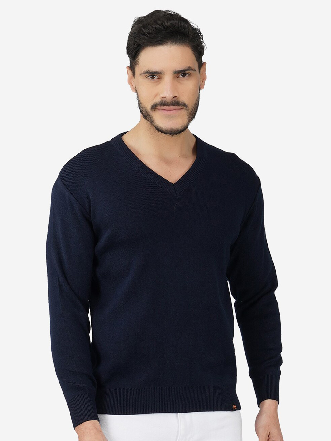 JoE Hazel V-Neck Acrylic Pullover
