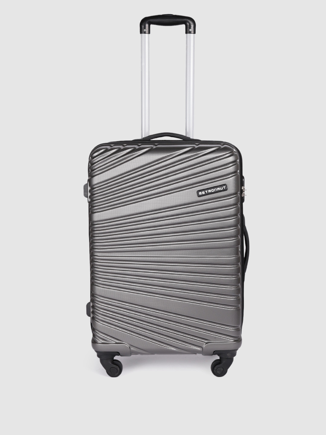 Metronaut Hard-Sided 4 Wheels 360-Degree Rotation Medium Trolley Bag- 56 cm