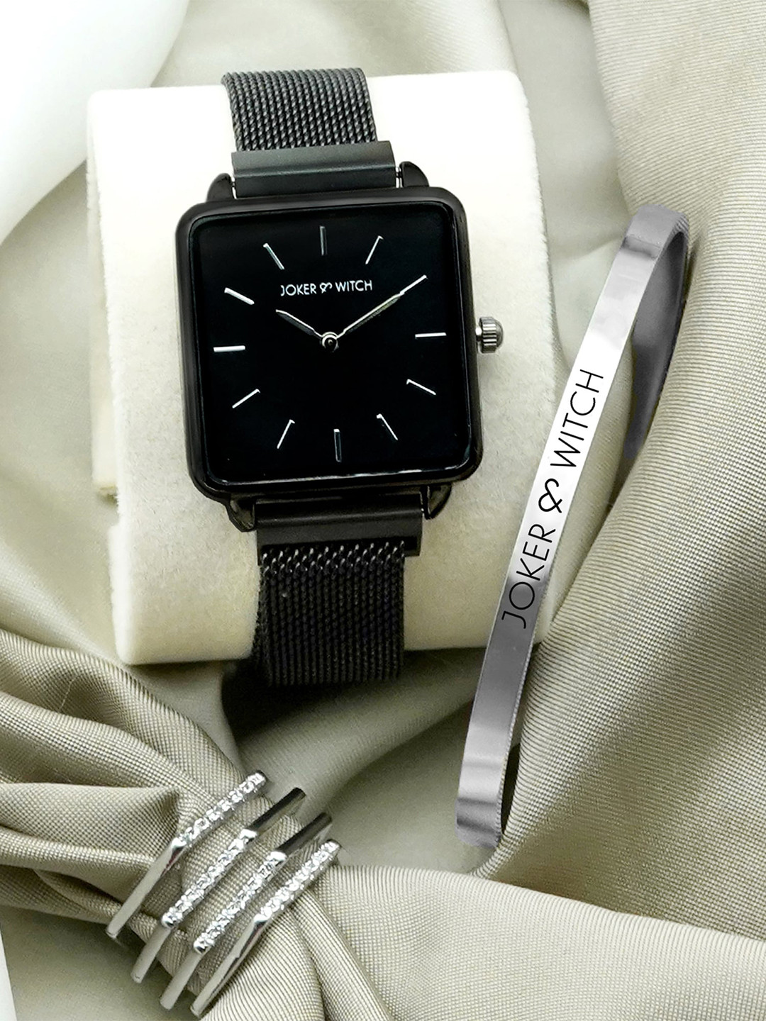 JOKER & WITCH Luna Love Triangle Women Watch Gift Set  JWLT237