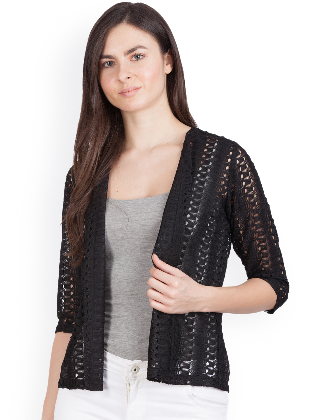 net black shrug