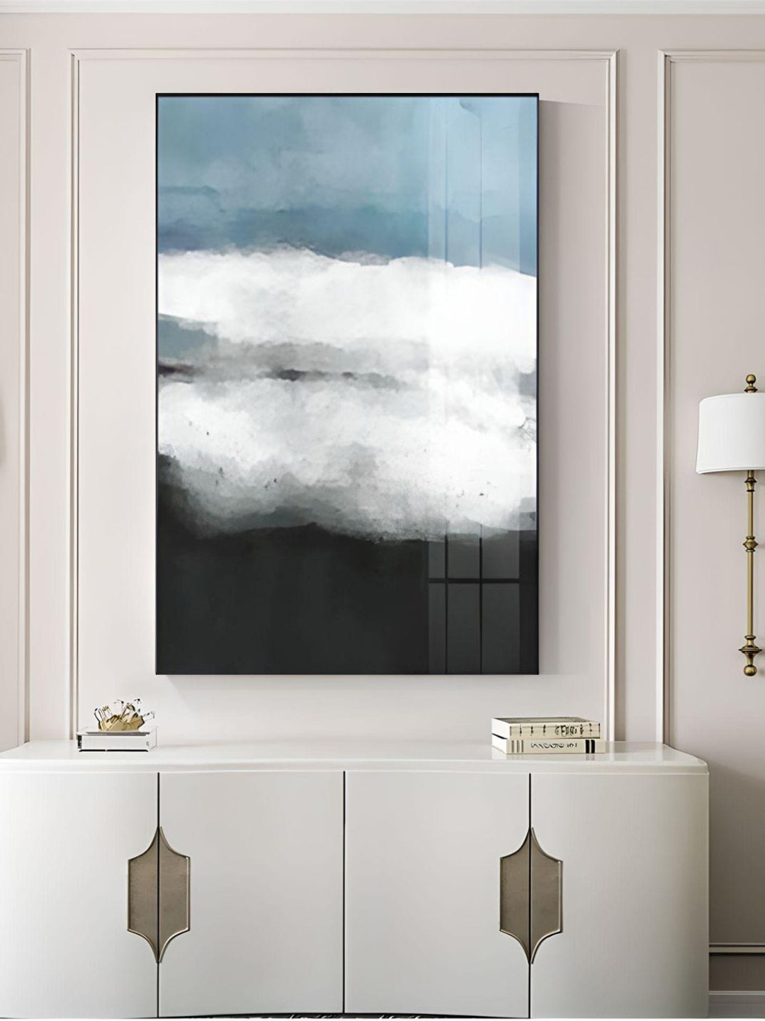 THE HANDMADE FLAIR Canvas Wall Rectangle Paintings Wall Art - 29.52x19.68In