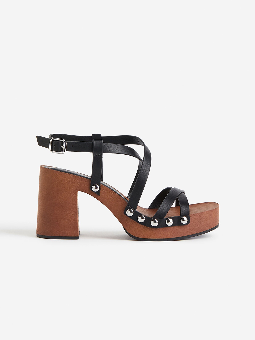 H&m block heel sandals new arrivals