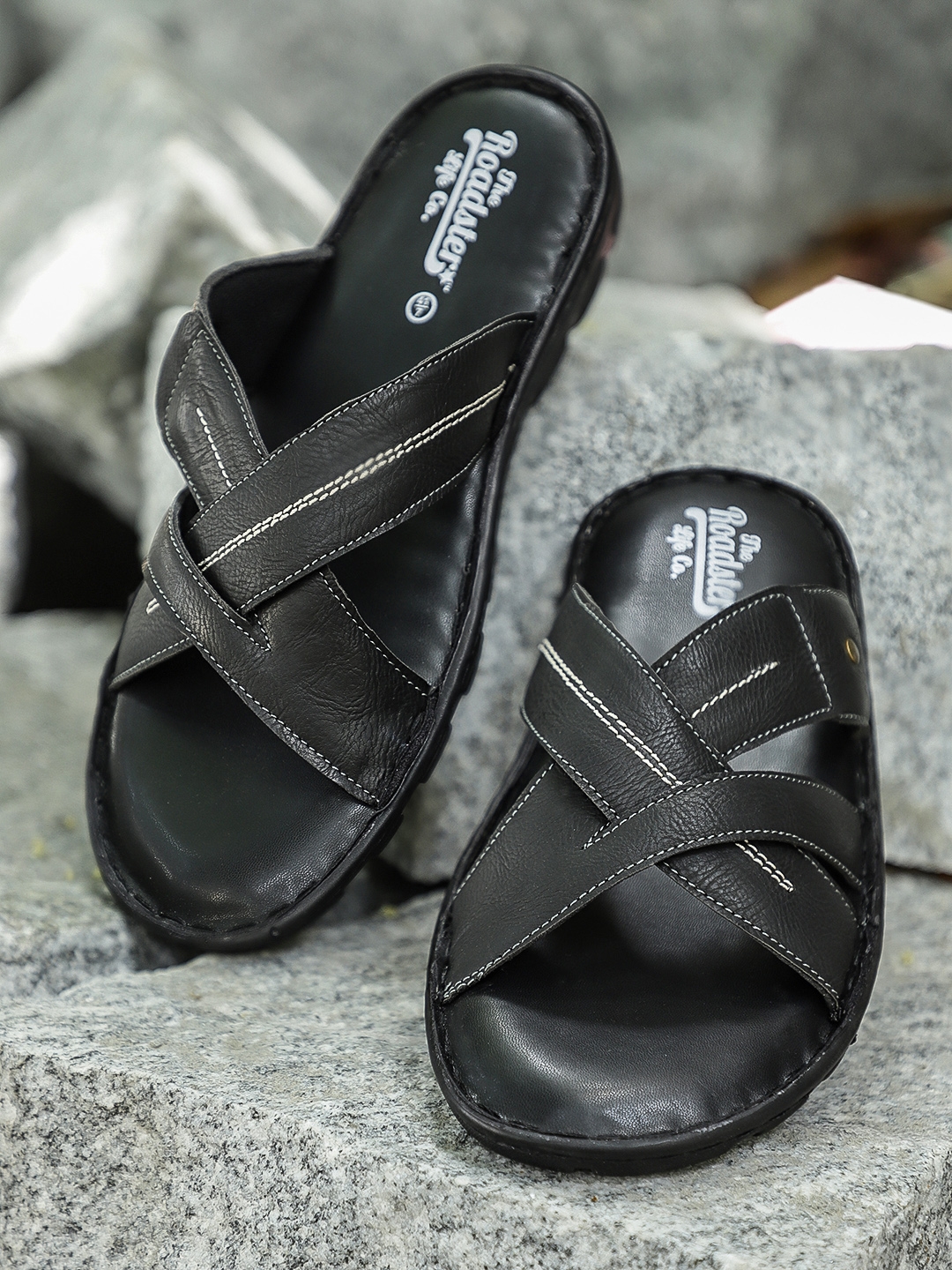 Roadster Men Grey Sandals - Buy Roadster Men Grey Sandals Online at Best  Price - Shop Online for Footwears in India | Flipkart.com