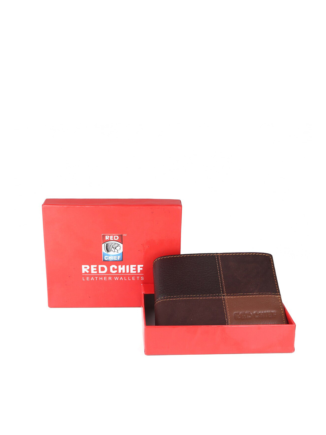 Red Chief Men Leather Two Fold Wallet
