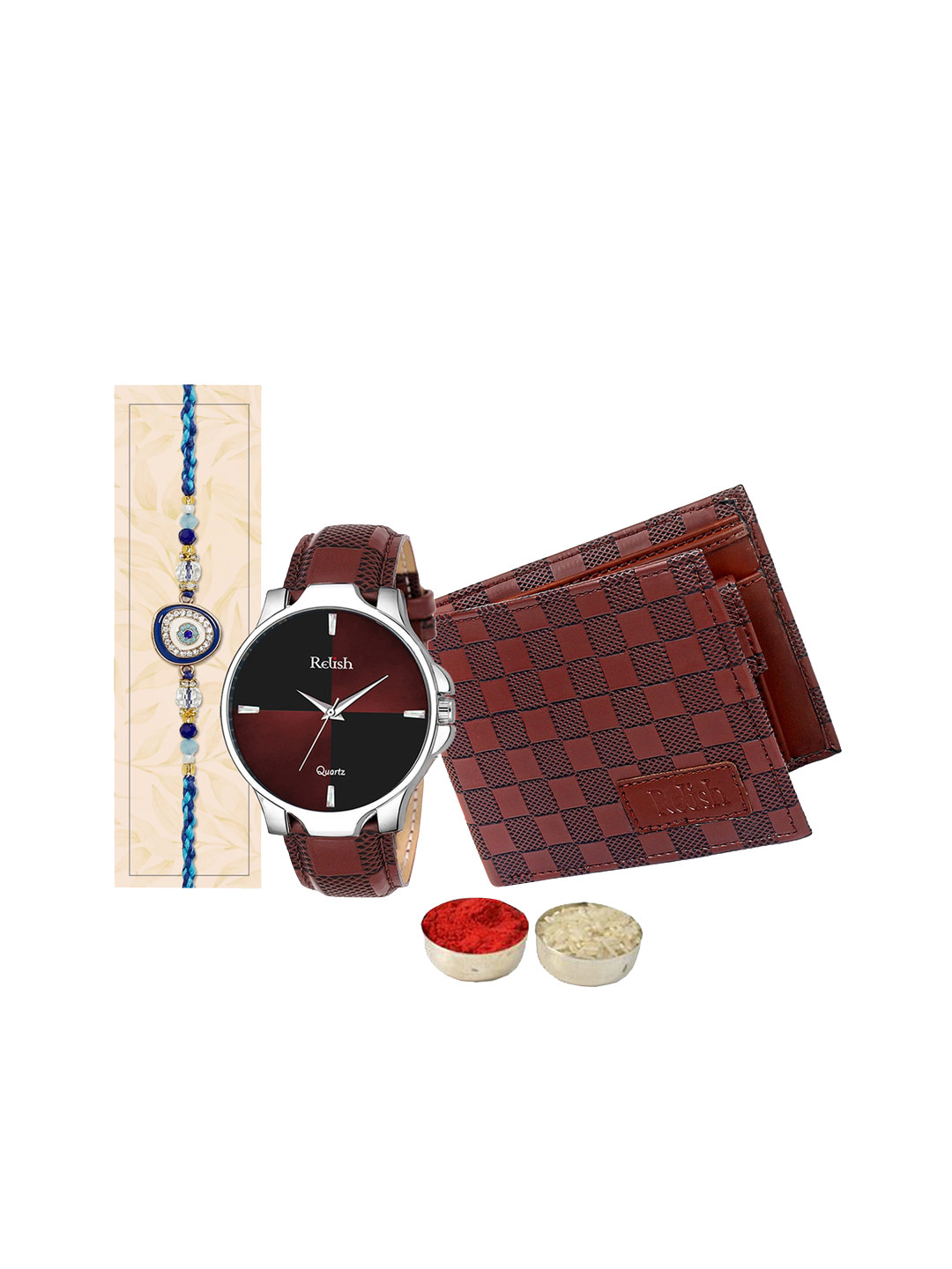 Relish Men Rakhi With Watch & Wallet
